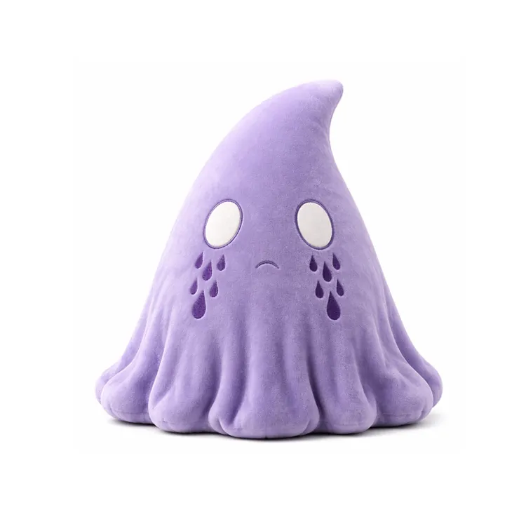 How Purple Sad Spooky Ghost Stuffed Toy Reflects the Rise of Emotional Plush Trends