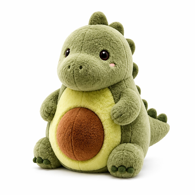 Avocado Dinosaur Plush Toy