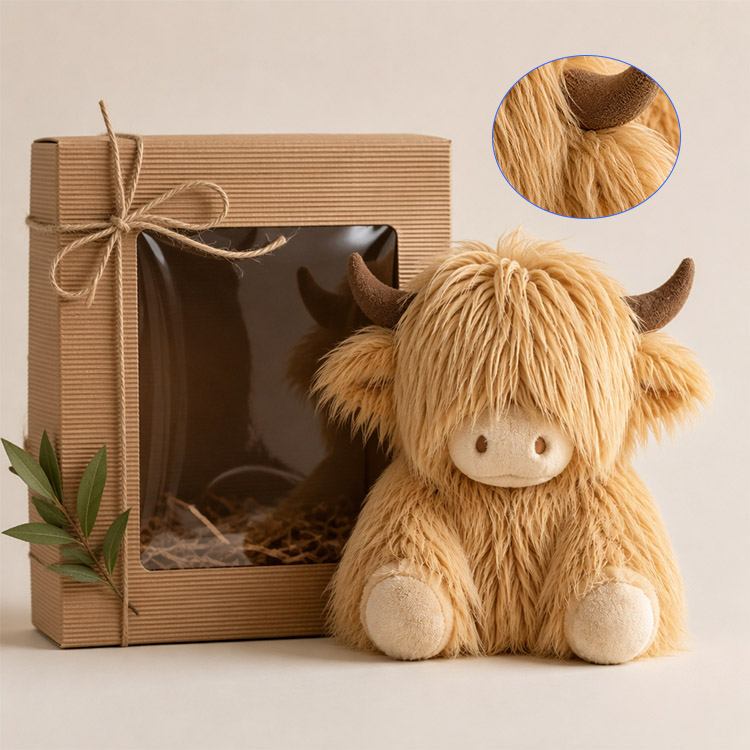 Highland Cow Plush Toy