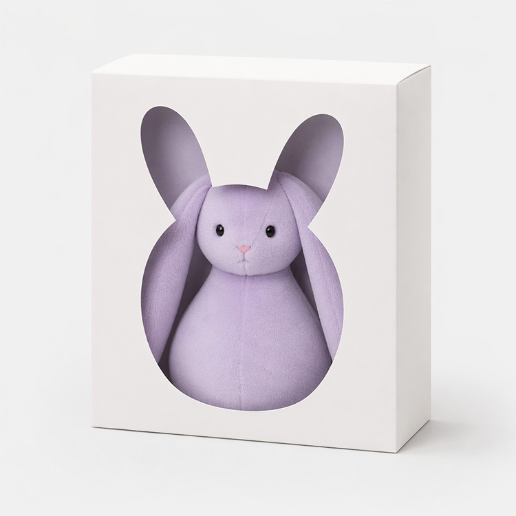 Purple Lop Ear Bunny Plush