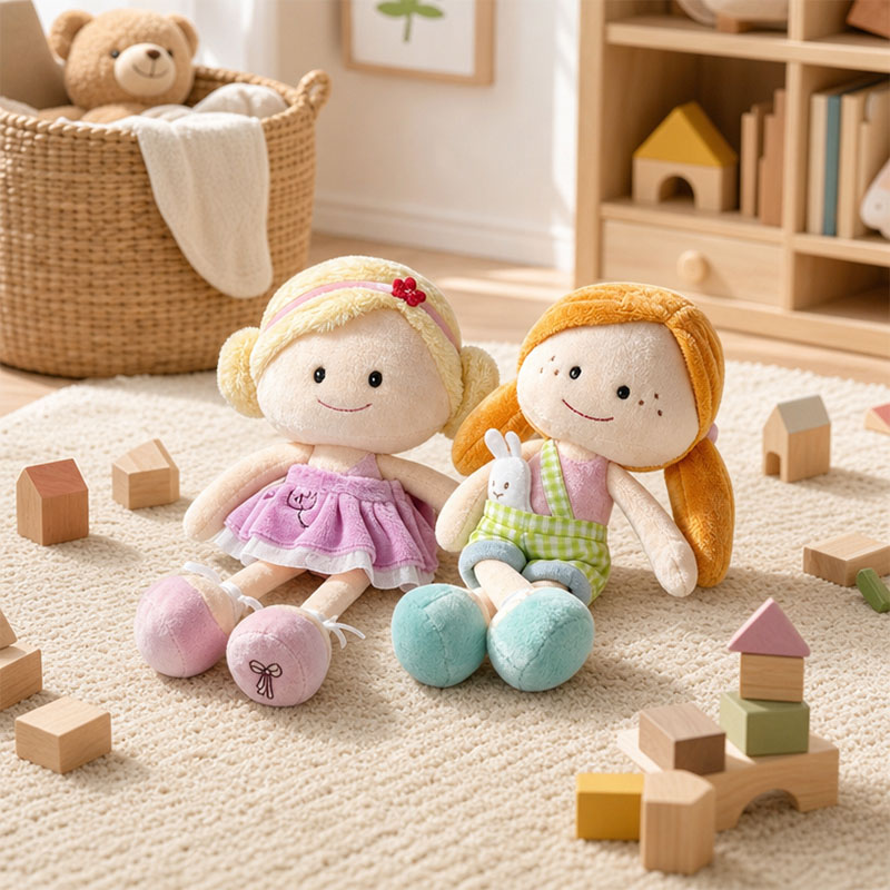Toddler Fabric Snuggle Doll